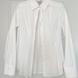 White Long Sleeved Blouse